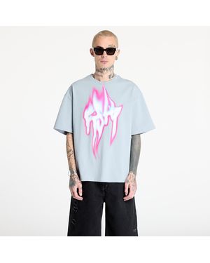 FTSHP T-Shirt Walking Art T-Shirt - Blue