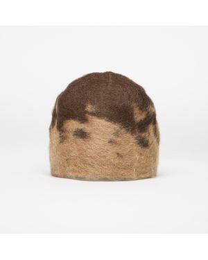 Gramicci Mütze Mohair Splatter Beanie - Braun