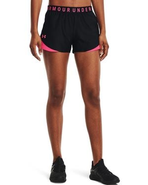 Under Armour Korte Broek Play Up Shorts 3.0 - Blauw