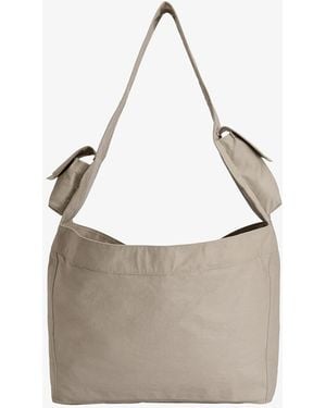 Y-3 Borsa Newspaper Bag L - Grigio