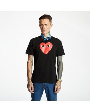 COMME DES GARÇONS PLAY T-Shirt Tee - Schwarz