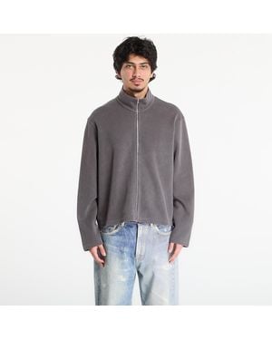 Our Legacy Felpa Shrunken Fullzip - Grigio