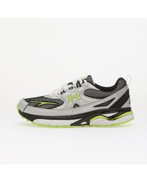 Under Armour Baskets apparition tech metallic silver/ white/ green citrine eur 42 - Multicolore