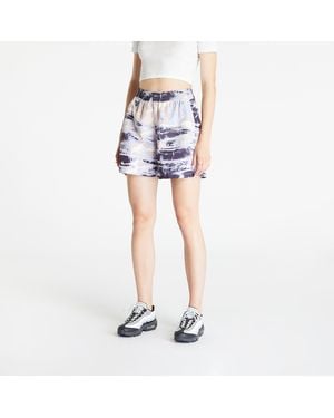 Nike Acg oversized allover print shorts gridiron/ summit white - Blau