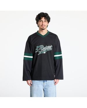 Carhartt T-Shirt Long Sleeve Detroit Mesh T-Shirt Conifer/ Wax - Schwarz