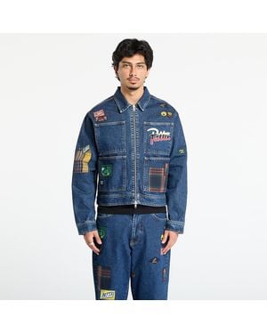 PATTA Jacke Whole Lotta Labels Denim Jacket - Blau
