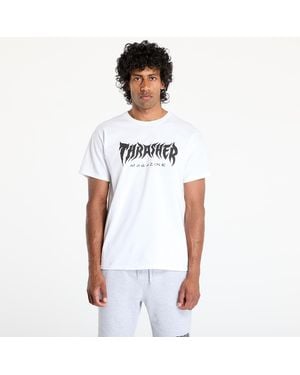 Thrasher T-Shirt Metal T-Shirt - Weiß