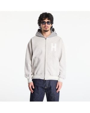 Human Made Sweatshirt Zip-Up Hoodie - White