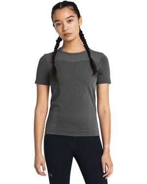 Under Armour T-Shirt Vanish Elite Seamless Ss - Schwarz