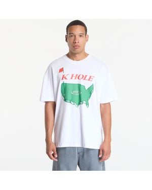 Pleasures T-Shirt Hole T-Shirt - White