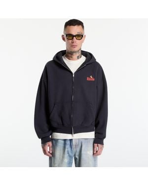 Rhude Sweatshirt American Spirit Zip-Up Hoodie Vintage - Blauw