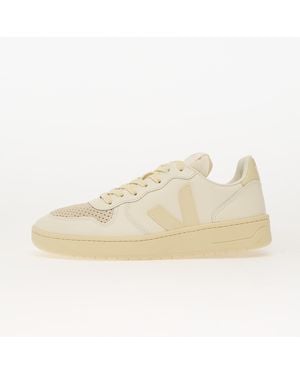Veja Sneakers V-10 Leather Pure_Calcaire Eur - Natur