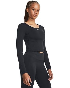 Under Armour T-Shirt Train Seamless Ls - Black