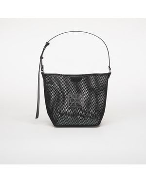 Calvin Klein Bag Emblem Mesh Bucket - Black