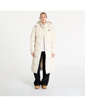 Tommy Hilfiger Giacca Tommy Jeans Alaska Long Puffer Jacket - Bianco