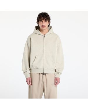 Fear Of God Sweatshirt Classic Full Zip Hoodie - Naturel