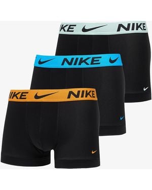 Nike Boxers Dri-Fit Elite Breathe Trunk 3-Pack - Zwart