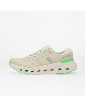 On Shoes Sneakers M Cloudrunner 3 Ghost/ Verdite Eur - Weiß