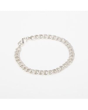 MAPLE Braccialetto Cuban Link Bracelet 5Mm - Metallizzato