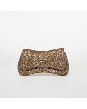 DIESEL Borsa Play Small Crossbody Bag With Crystal - Neutro