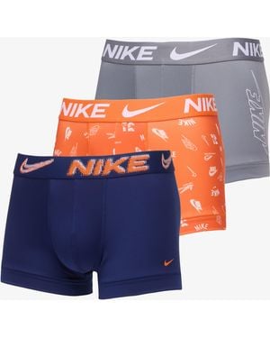 Nike Boxers Essential Micro Le T Trunk 3-Pack - Blauw