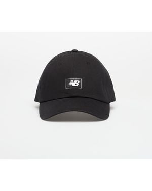 New Balance 6 Panel Flying Nb Hat - Nero