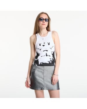 FTSHP Tank Top Playboy X Girls Rib Tank Top Portrait - Blue