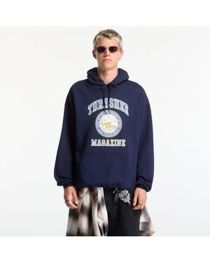 Thrasher Sweatshirt Dropout Hoodie - Blue