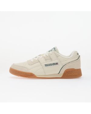Reebok Sneakers Workout Plus Chalk/ Dark/ Vintage Chalk - Bianco