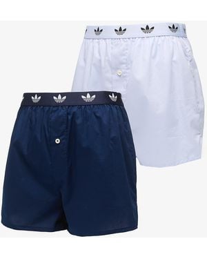 adidas Originals Boxers Adidas Woven Boxer 2-Pack - Blauw