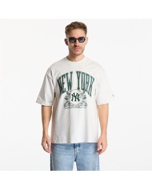 KTZ T-Shirt Mlb Arch Graphic Os Tee New York Yankees - Wit