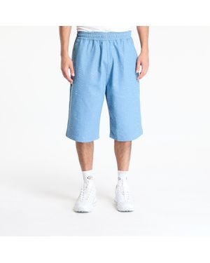 Pleasures Glitter Baggy Denim Shorts - Blue