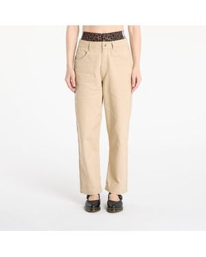 adidas Originals Hosen Adidas Firebird Utility Pants Stone Khaki/ Bliss Lilac - Natur