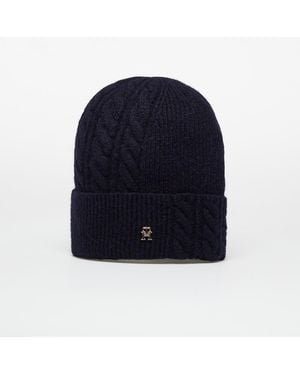 Tommy Hilfiger Elevated Chic Fluffy Beanie - Blau