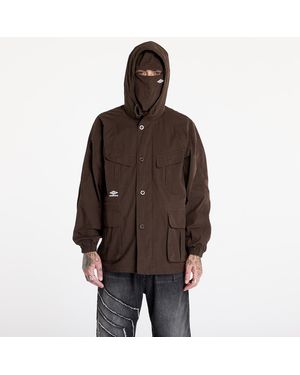 Umbro Jacket By Slam Jam Masked Field Jacket - Brown