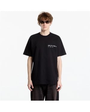 Carhartt T-Shirt S/S Feather Progress T-Shirt - Zwart