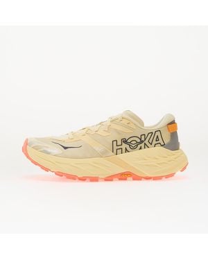 Hoka One One Sneakers W Speedgoat 7 Vintage/ Neon Flame - Metallic