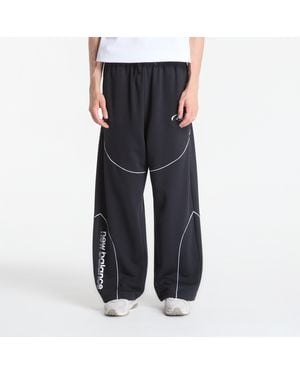 New Balance Broeken Trackside French Terry Pant - Zwart