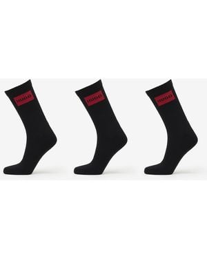 BOSS H-3-Pack Qs Rib Label Cc - Black