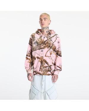 Pleasures Sweatshirt Realtree Velour Hoodie - Pink