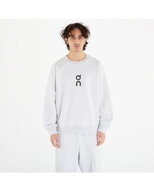 On Shoes Sweatshirt Club Crew Sweatshirt - Weiß