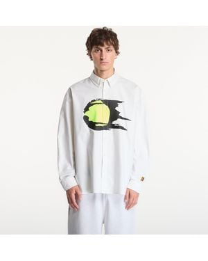 Nike Camicia Club Rule Long-Leeve Oxford Top Ummit/ Ummit - Bianco