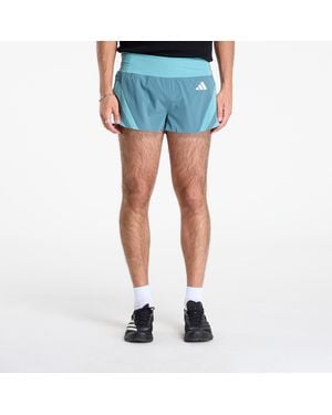 adidas Originals Shorts Adidas Adizero Archive Running Gel Short - Blue