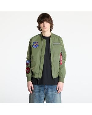 Alpha Industries Jacke Alpha Industries Ma-1 Tt Flying Tigers - Grün