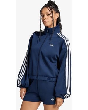 adidas Originals Jacket Adidas Lace Oversized Archive Track Top - Blue