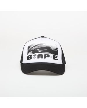 A Bathing Ape Bape Mesh Cap - Black