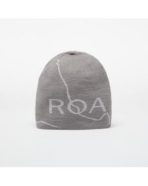 Roa Logo Wool Beanie - Grigio