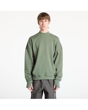 Reebok Felpa French Terry Crewneck Breakaway/ Unearthed - Verde