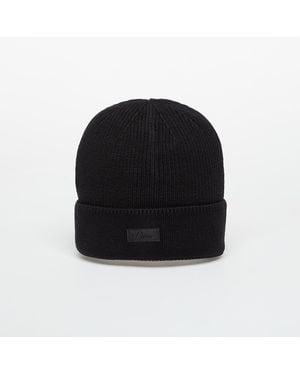 Dime Cursive Rib Beanie - Black