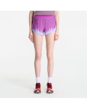 Nike Korte Broek Aeroswift Dri-Fit Adv Brief-Lined Running Shorts Vivid/ Dynasty - Paars